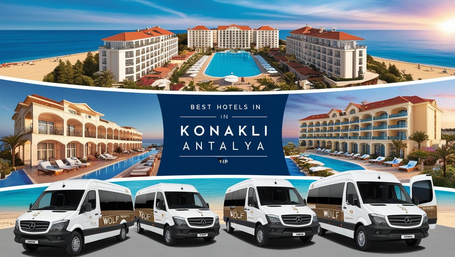 Best Hotels in Konaklı, Antalya & VIP Transfers with Wolf Transfer
